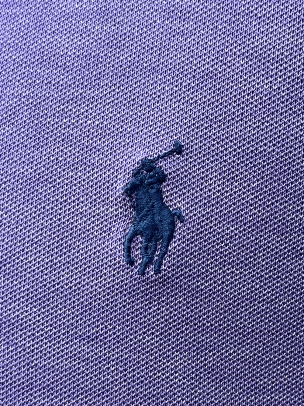 -Polo Ralph Lauren Lavender Polo Shirt Short Sleeve Men's Size Medium - Picture 11 of 14
